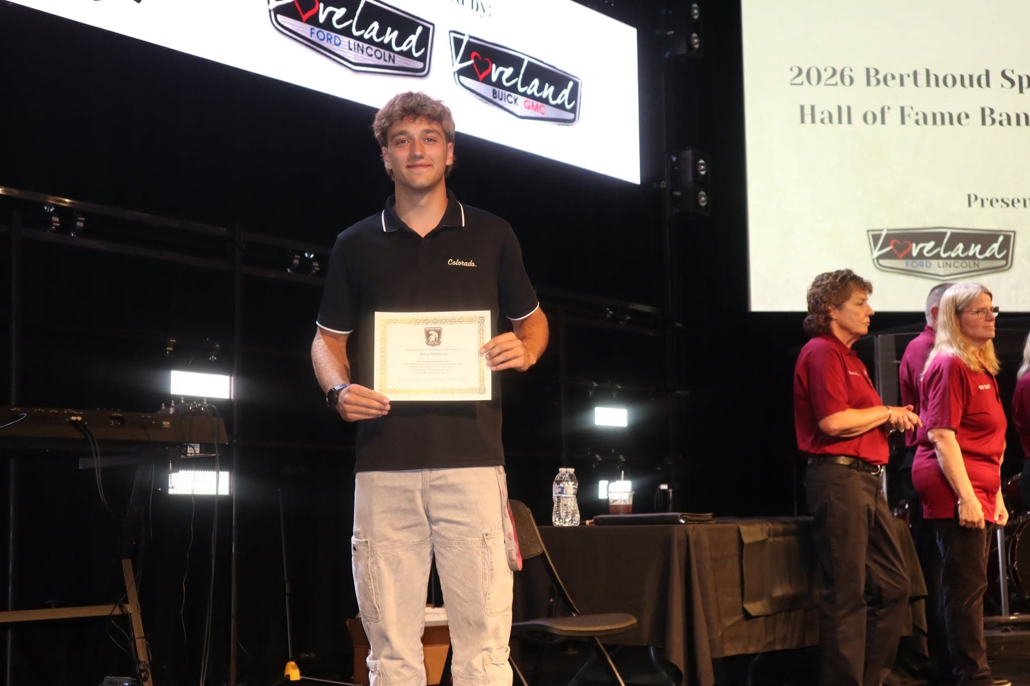 Honoree recognized at the annual celebration banquet
